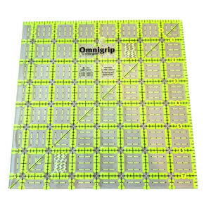 Omnigrip by Omnigrid 7-1/2" Square The Non-Slip Square Ruler Item #RN75